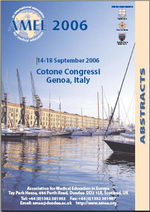 AMEE 2006 - Genova (Italy)