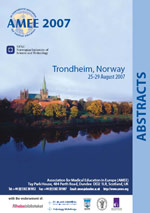 AMEE 2007 - Trondheim (Norway)